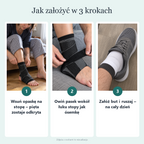 Jak założyć opaskę na piętę w 3 krokach